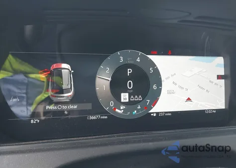 2025 Land Rover Range Rover Velar P250 Dynamic Se из США, поврежденный, VIN SALYL2EX1SA395470